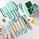 Kit Utensílios de Cozinha Luxo (COM 19 PEÇAS) Últimas Unidades Disponíveis