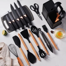 Kit Utensílios de Cozinha Luxo (COM 19 PEÇAS) Últimas Unidades Disponíveis